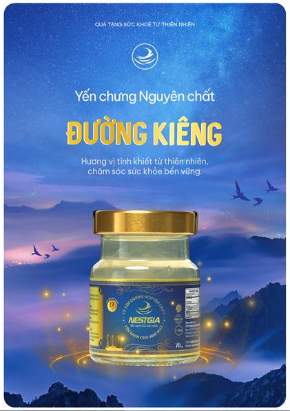 Product image - Yến hũ tiệt trùng đường kiêng thượng hạng NestGia