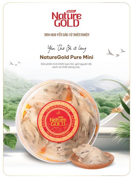 Product image - Yến thô bể ít lông (NatureGold Pure Mini)