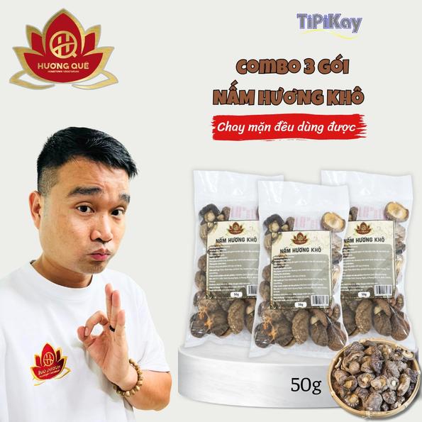 Product image - [Combo 3 món]  3 Nấm Hương Sấy Khô