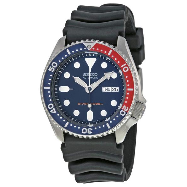 Product image - Seiko Divers Pepsi Bezel Men's Watch
