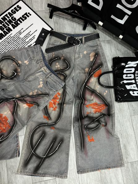 Product image - Quần Rách Cam