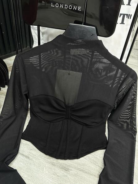 Product image - Áo Crt Thun Lưới cổ 3p Tay Dài