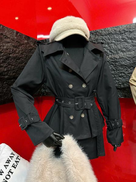 Product image - Vest Kaki Chân Váy Dáng Ngắn