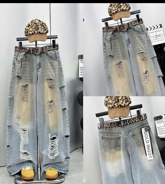 Product image - Quần Jean Rách Loang