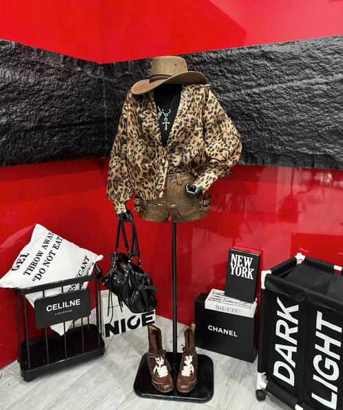 Product image - Set Sơ Mi Báo Quần Đùi Da