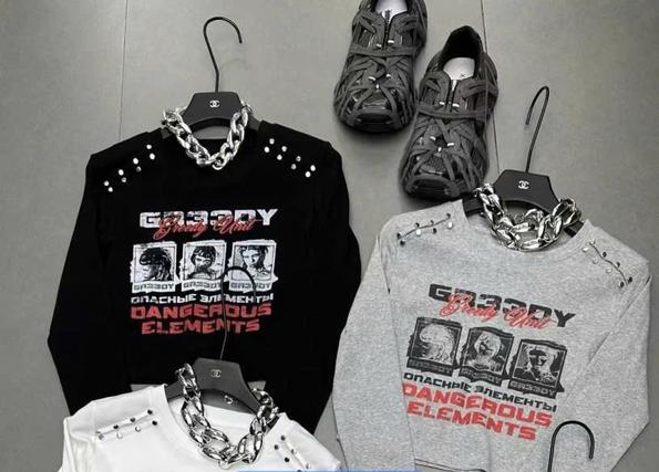 Product image - áo crt dài tay đinh vai