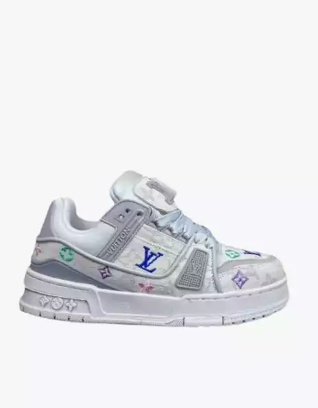 Product image - Louis Vuitton Trainer Xám Trắng