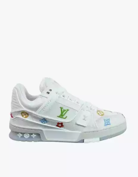 Product image - Louis Vuitton Trainer 54 Họa tiết Signature White Gray