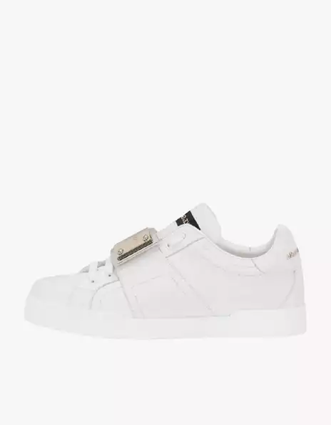 Product image - Dolce & Gabbana Calfskin Portofino Branded Tag 'White'