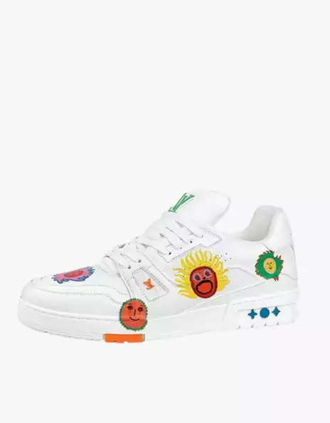 Product image - Louis Vuitton x Yayoi Kusama Trainer White Print