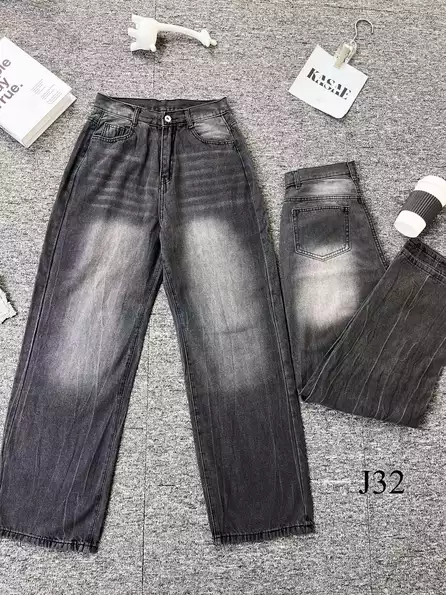 Product image - ສົ້ງຢີນເທົາລາຍແຊກຂາວ J32