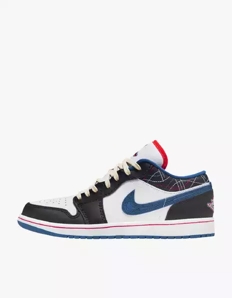 Product image - Nike Air Jordan 1 Low ‘Blue Sashiko’ FV3622-141