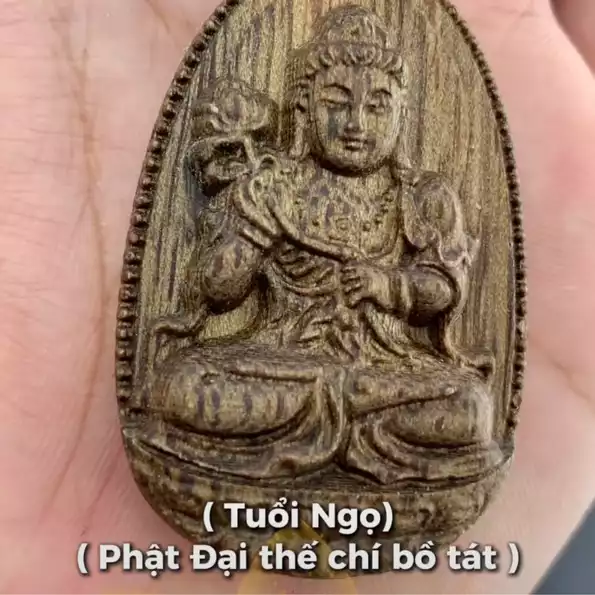 Product image - Mặt Vòng Độ Mệnh Tuổi Ngọ - Đại Thế Chí Bồ Tát