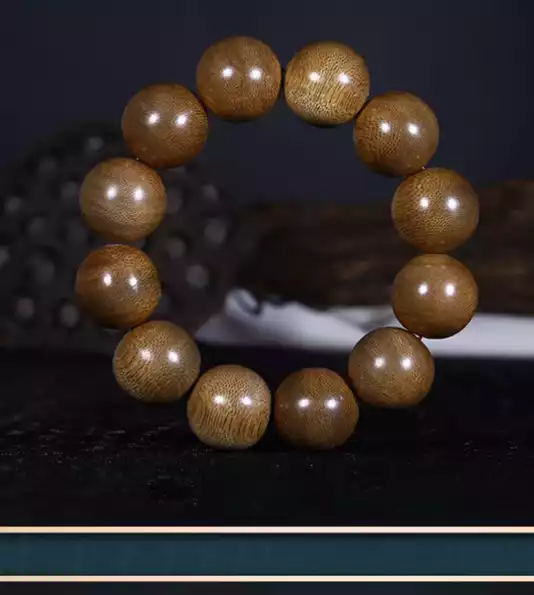 Product image - Vòng Tay Trầm Hương Phong Cách Hạt Sáng Màu