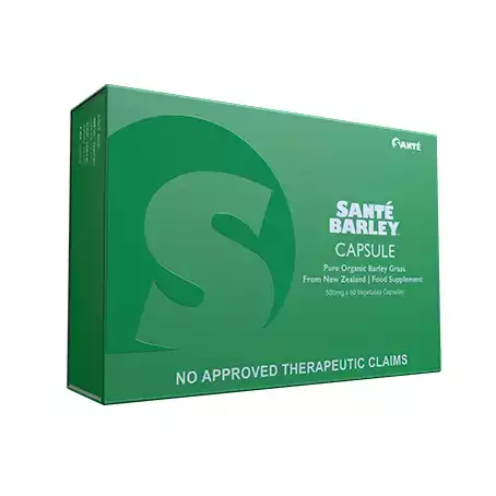 Product image - Sante Barley Capsules (Pure Organic )500mg x 60s