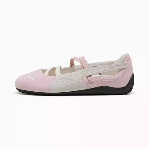 Product image - Speedcat Suede Ballet Shoes - Pink White