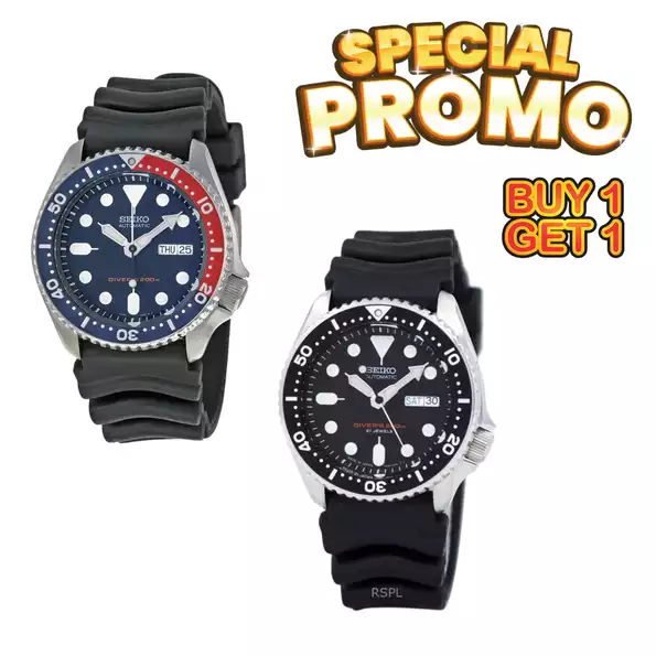 Product image - [PROMO BUY 1 TAKE 1] Pepsi & Black Bezel Men's Watch
