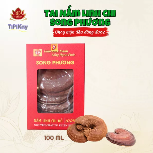 Product image - Tai Nấm Linh Chi Hộp 100G