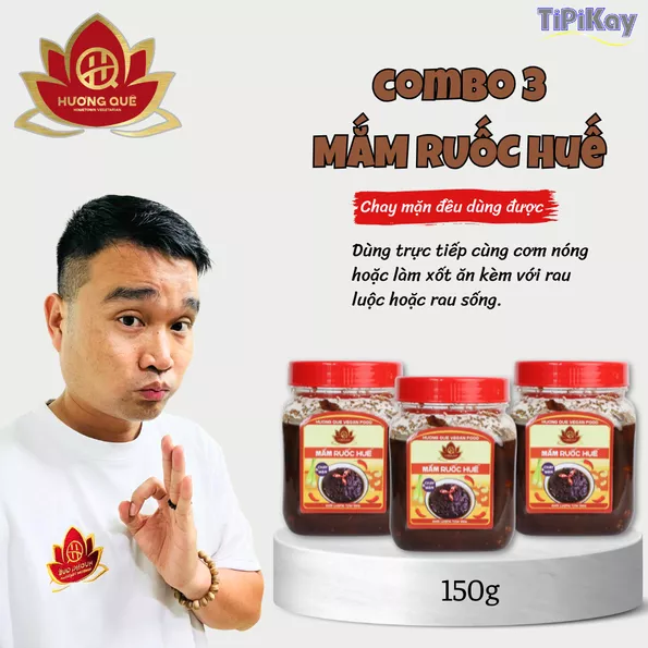 Product image - [Combo 3 món]  3 Mắm Ruốc  Huế Chay 150g