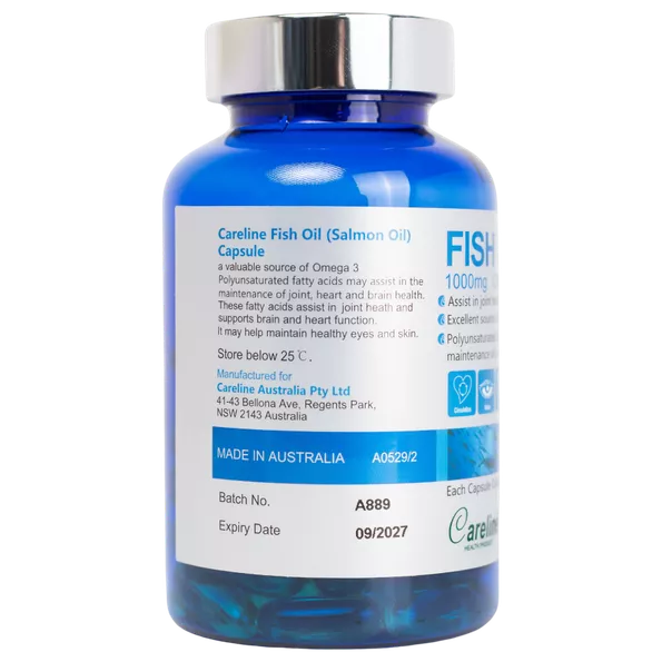 Product image - Fish oil 1000mg capsules (online)