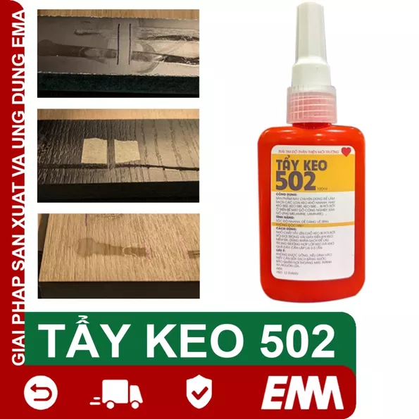 Product image - Tẩy keo 502 (Lọ 100ml)