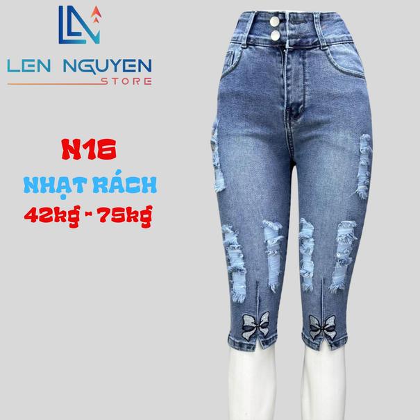 Product image - N16 Quần Jean 7 Tất