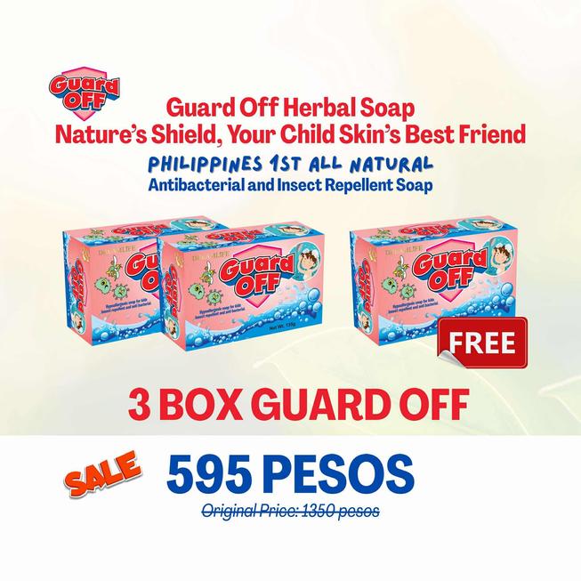 Product image - 3 GUARD OFF SOAP