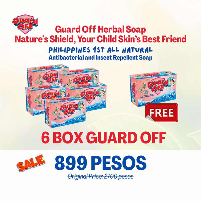 Product image - 6 GUARD OFF SOAP