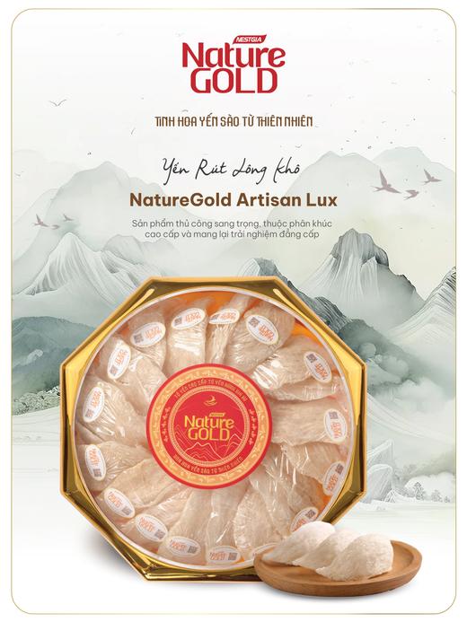 Product image - Yến Rút Lông Khô (NatureGold Artisan Lux)