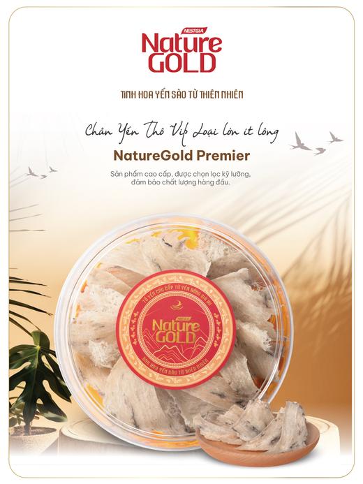 Product image - Chân yến thô VIP loại lớn ít lông NatureGold Premier