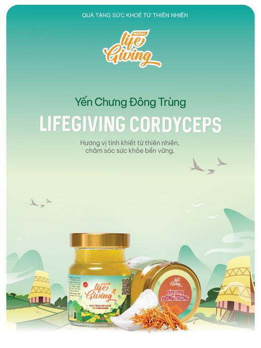Product image - Yến chưng Đông trùng LifeGiving NestGia
