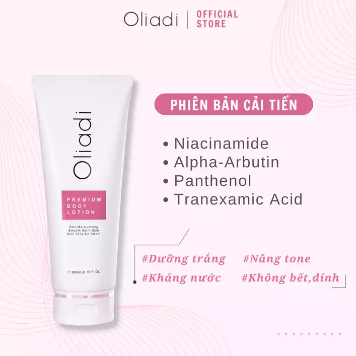 Product image - Kem Dưỡng Trắng Nâng Tone Oliadi Premium 200mL