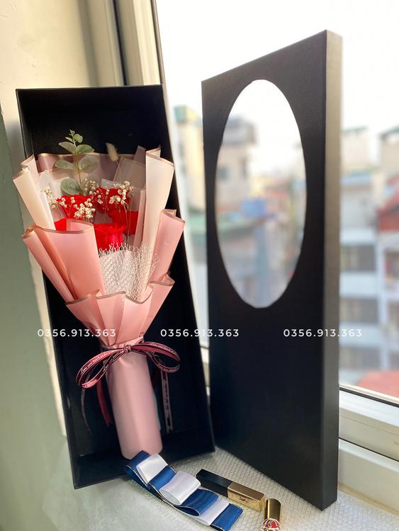 Product image - Hộp hoa hồng vĩnh cửu 5 bông