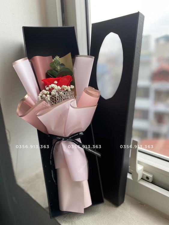 Product image - Hộp hoa hồng vĩnh cửu 1 bông