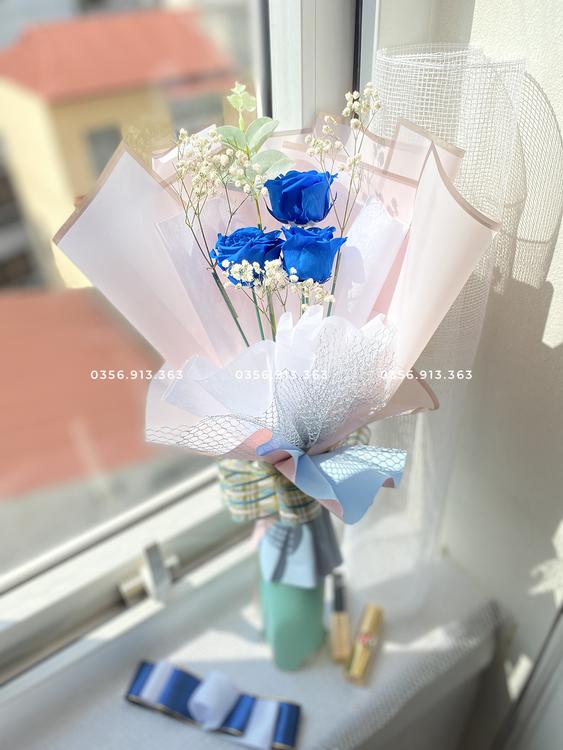 Product image - Bó 3 bông hoa hồng vĩnh cửu