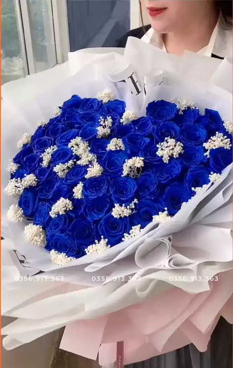 Product image - Bó 50 bông hoa hồng vĩnh cửu