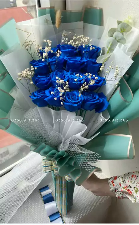 Product image - Bó 15 bông hoa hồng vĩnh cửu