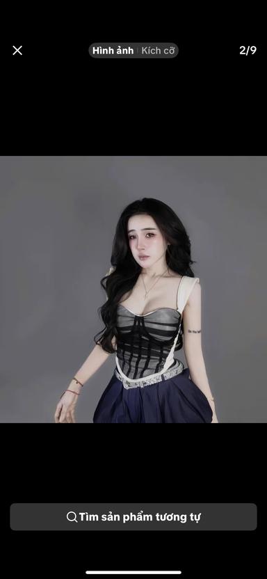 Product image - Sét áo cúp ngực pha lưới