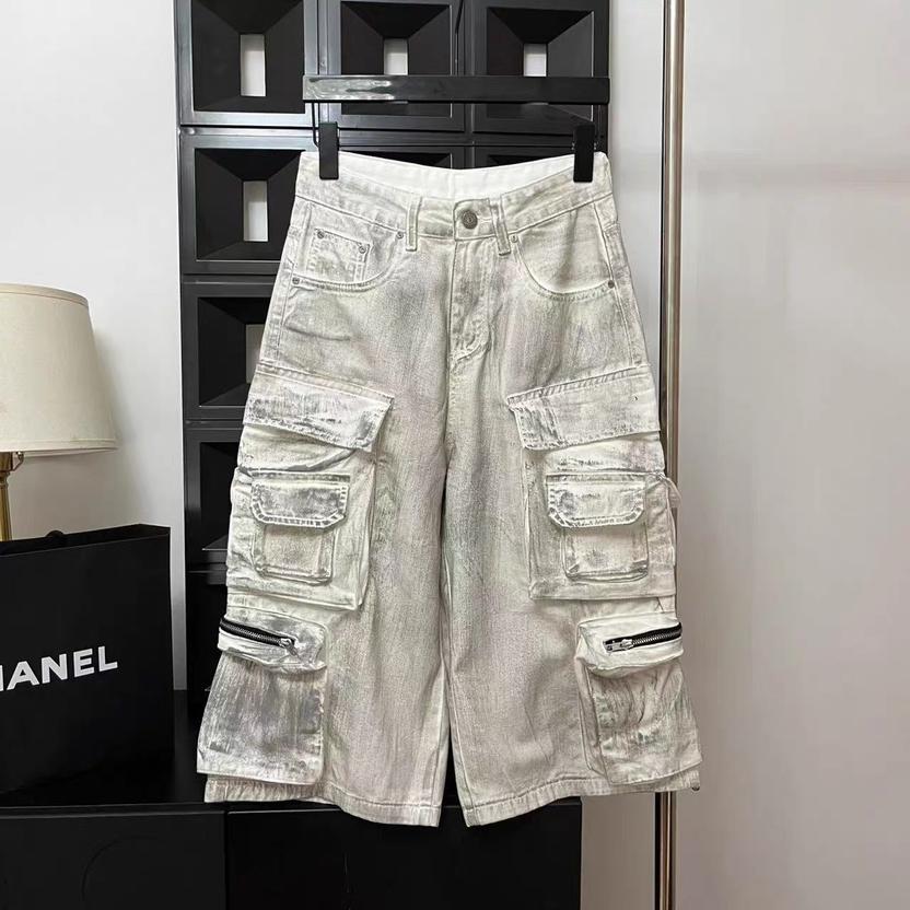 Product image - Quần bò ngố loang túi hộp