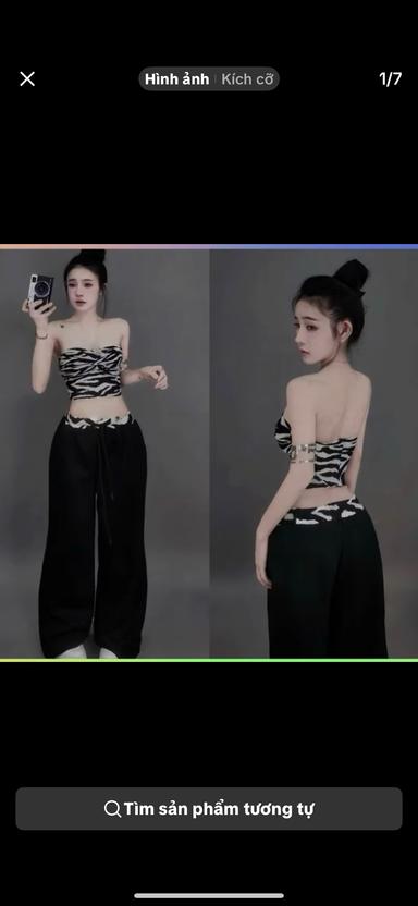 Product image - Sét quần áo vằn sang chảnh