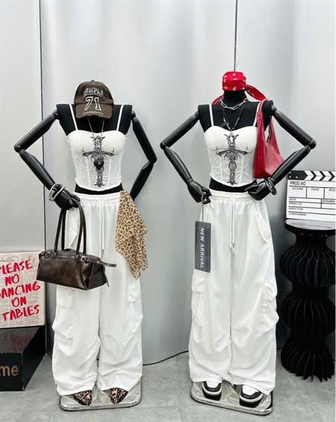 Product image - set áo 2s thập quần dài túi hộp