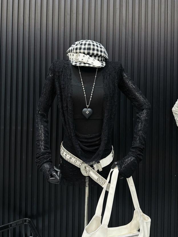 Product image - áo thun lưới trong suốt