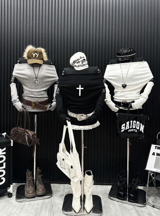 Product image - áo trẽ vai kèm ống tay