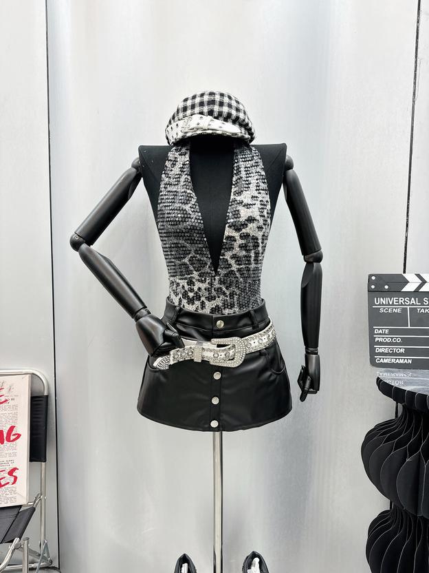 Product image - áo bodysuit kim sa bling