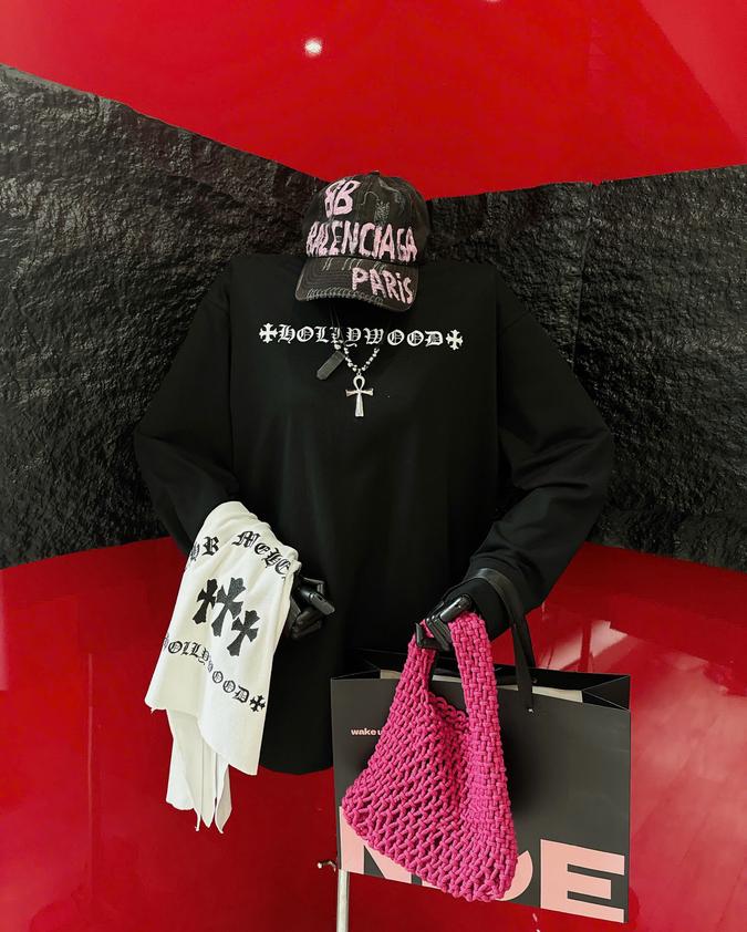 Product image - Áo Thun Dài Kèm Khăn