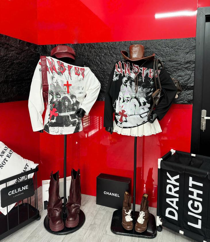 Product image - Áo Thun Mỏng Trễ Vai Dáng Mỏng