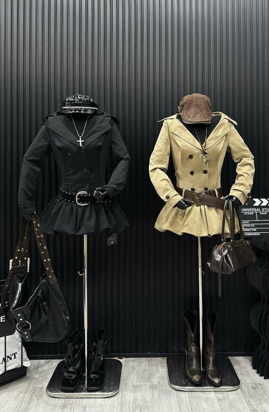 Product image - Đầm Bí Cổ Vest