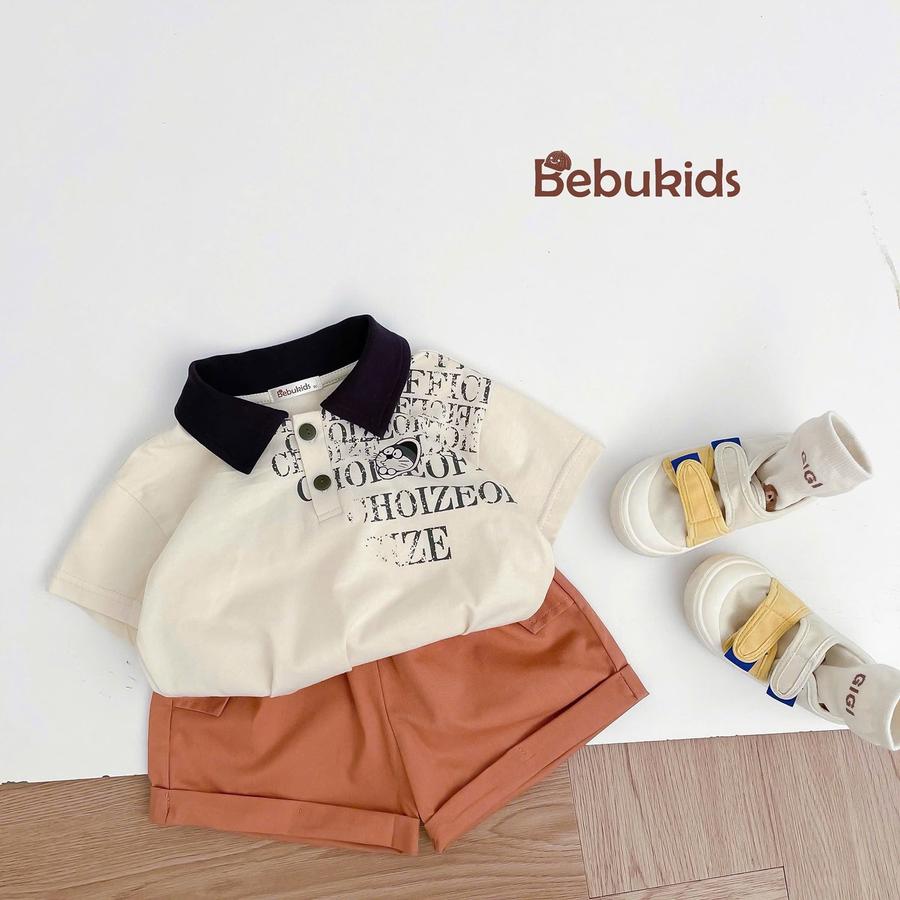 SB2218- sét polo in doremon quần giả jean