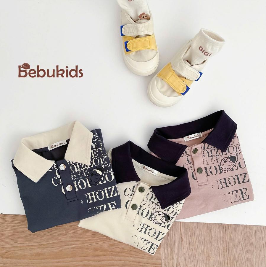 SB2218- sét polo in doremon quần giả jean