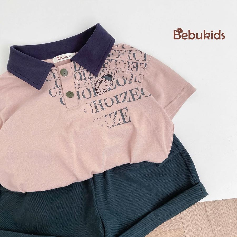 SB2218- sét polo in doremon quần giả jean